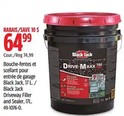 Canadian Tire Black Jack Driveway Filler and Sealer offer