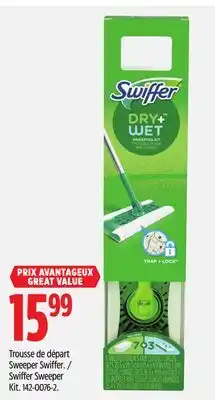 Canadian Tire Swiffer Sweeper Kit offer