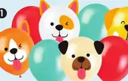 Canadian Tire Dog Party 10˝ Balloon Decor Kit offer
