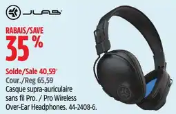 Canadian Tire Pro Wireless Over-Ear Headphones offer