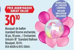 Canadian Tire Enchanted Unicorn 18˝ Standard Balloon Bouquet offer