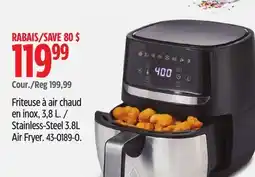 Canadian Tire vida Stainless-Steel 3.8L Air Fryer offer