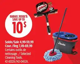 Canadian Tire Mastercraft Selected Cleaning Tools offer