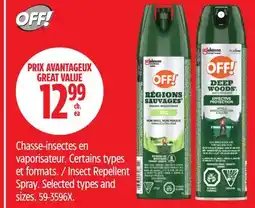 Canadian Tire OFF! Insect Repellent Spray offer