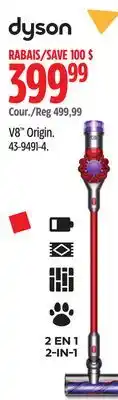 Canadian Tire Dyson V8 Origin offer