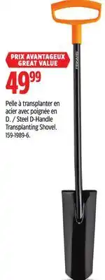 Canadian Tire Steel D-Handle Transplanting Shovel offer
