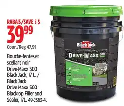 Canadian Tire Black Jack Drive-Maxx 500 Blacktop Filler and Sealer offer