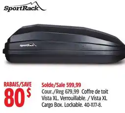 Canadian Tire Sportrack Vista XL Cargo Box offer