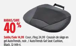 Canadian Tire AutoTrends Gel Seat Cushion offer