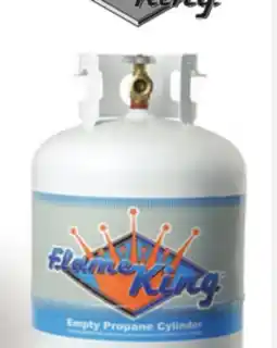 Canadian Tire Flame King Propane Gas BBQ Cylinder Tank offer