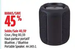 Canadian Tire Bluehive Portable Speaker offer