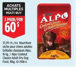 Canadian Tire Purina Alpo Cookout Classics Adult Dry Dog Food offer