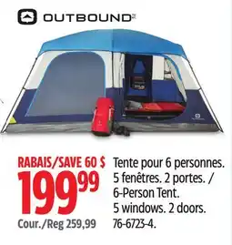 Canadian Tire 6-Person Tent offer