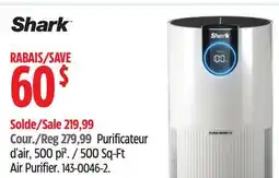 Canadian Tire Shark 500 Sq-Ft Air Purifier offer