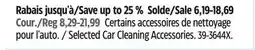 Canadian Tire Selected Car Cleaning Accessories offer