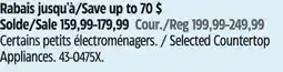 Canadian Tire Breville Selected Countertop Appliances offer