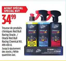 Canadian Tire Oracle Red Bull Racing Chemical Kit offer