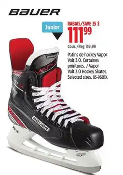 Canadian Tire Bauer Vapor Volt 3.0 Hockey Skates offer