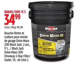 Canadian Tire Black Jack Drive-Maxx 200 Driveway 2-Year Filler/ Sealer offer