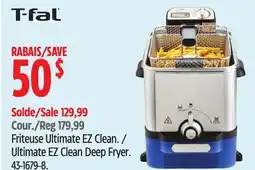 Canadian Tire T Fal Ultimate EZ Clean Deep Fryer offer