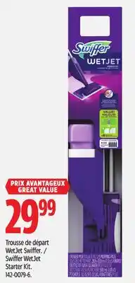 Canadian Tire Swiffer WetJet Starter Kit offer
