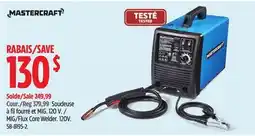 Canadian Tire MASTERCRAFT MIG/Flux Core Welder offer