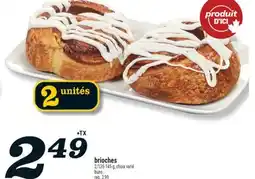 Marché Richelieu BRIOCHES | BUNS offer