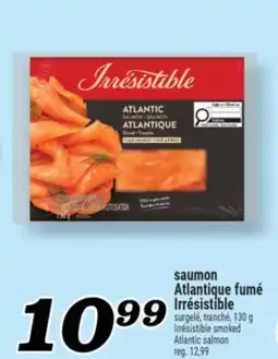 Marché Richelieu SAUMON ATLANTIQUE FUMÉ IRRÉSISTIBLE | IRRÉSISTIBLE SMOKED ATLANTIC SALMON offer