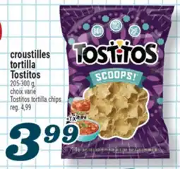 Marché Richelieu CROUSTILLES TORTILLA TOSTITOS | TOSTITOS TORTILLA CHIPS offer