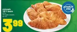 Marché Richelieu CROISSANTS 100% BEURRE | 100% BUTTER CROISSANTS offer