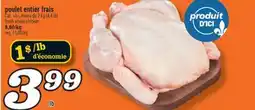 Marché Richelieu POULET ENTIER FRAIS | FRESH WHOLE CHICKEN offer