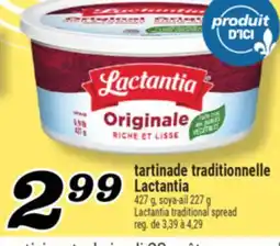 Marché Richelieu TARTINADE TRADITIONNELLE LACTANTIA | LACTANTIA TRADITIONAL SPREAD offer