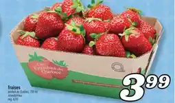 Marché Richelieu FRAISES | STRAWBERRIES offer