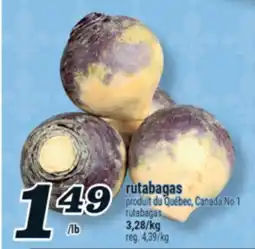 Marché Richelieu RUTABAGAS | RUTABAGAS offer