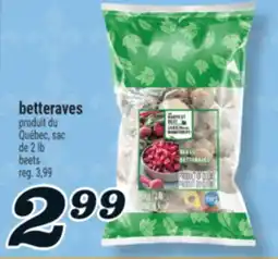 Marché Richelieu BETTERAVES | BEETS offer