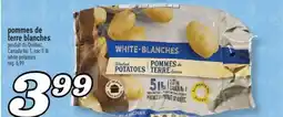 Marché Richelieu POMMES DE TERRE BLANCHES | WHITE POTATOES offer