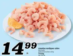Marché Richelieu CREVETTES NORDIQUES CUITES | PEELED COOKED NORTHERN SHRIMP offer