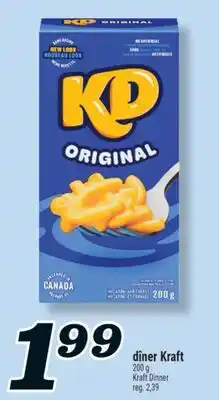 Marché Richelieu DÎNER KRAFT | KRAFT DINNER offer
