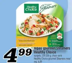 Marché Richelieu REPAS GOURMET STEAMERS HEALTHY CHOICE | HEALTHY CHOICE GOURMET STEAMERS MEAL offer