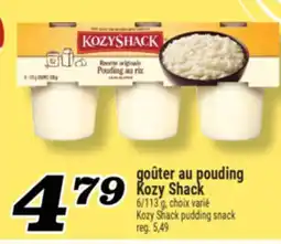 Marché Richelieu GOÛTER AU POUDING KOZY SHACK | KOZY SHACK PUDDING SNACK offer
