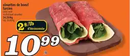 Marché Richelieu ALOUETTES DE BOEUF FARCIES | STUFFED BEEF ALOUETTES offer