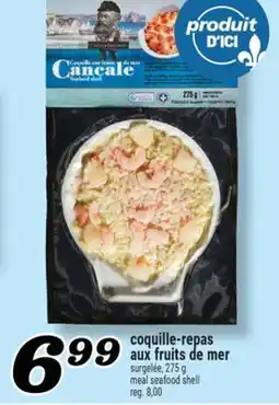 Marché Richelieu COQUILLE-REPAS AUX FRUITS DE MER | MEAL SEAFOOD SHELL offer