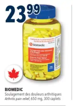 Familiprix BIOMEDIC, Arthritis pain relief, 650 mg, 300 caplets offer