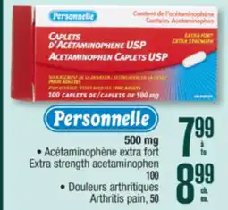 Jean Coutu PERSONNELLE 500 mg offer