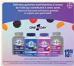 Jean Coutu ONE A DAY Selected products offer
