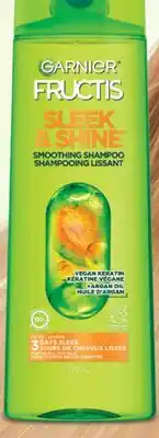 Familiprix GARNIER FRUCTIS, SLEEK & SHINE SMOOTHING SHAMPOO offer
