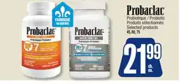 Jean Coutu PROBACLAC Probiotic Selected products offer