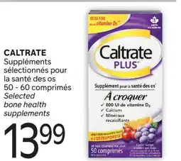 Brunet CALTRATE Suppléments sélectionnés pour la santé des os offer