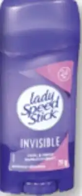 Familiprix LADY SPEED STICK Selected antiperspirants or deodorants offer