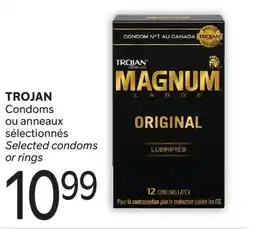 Brunet TROJAN Condoms ou anneaux sélectionnés offer